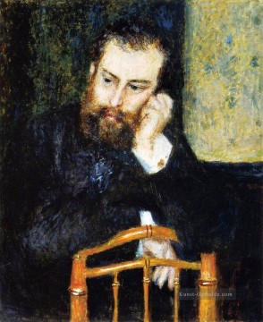Pierre Auguste Renoir Werke - Porträt von Alfred Sisley Pierre Auguste Renoir